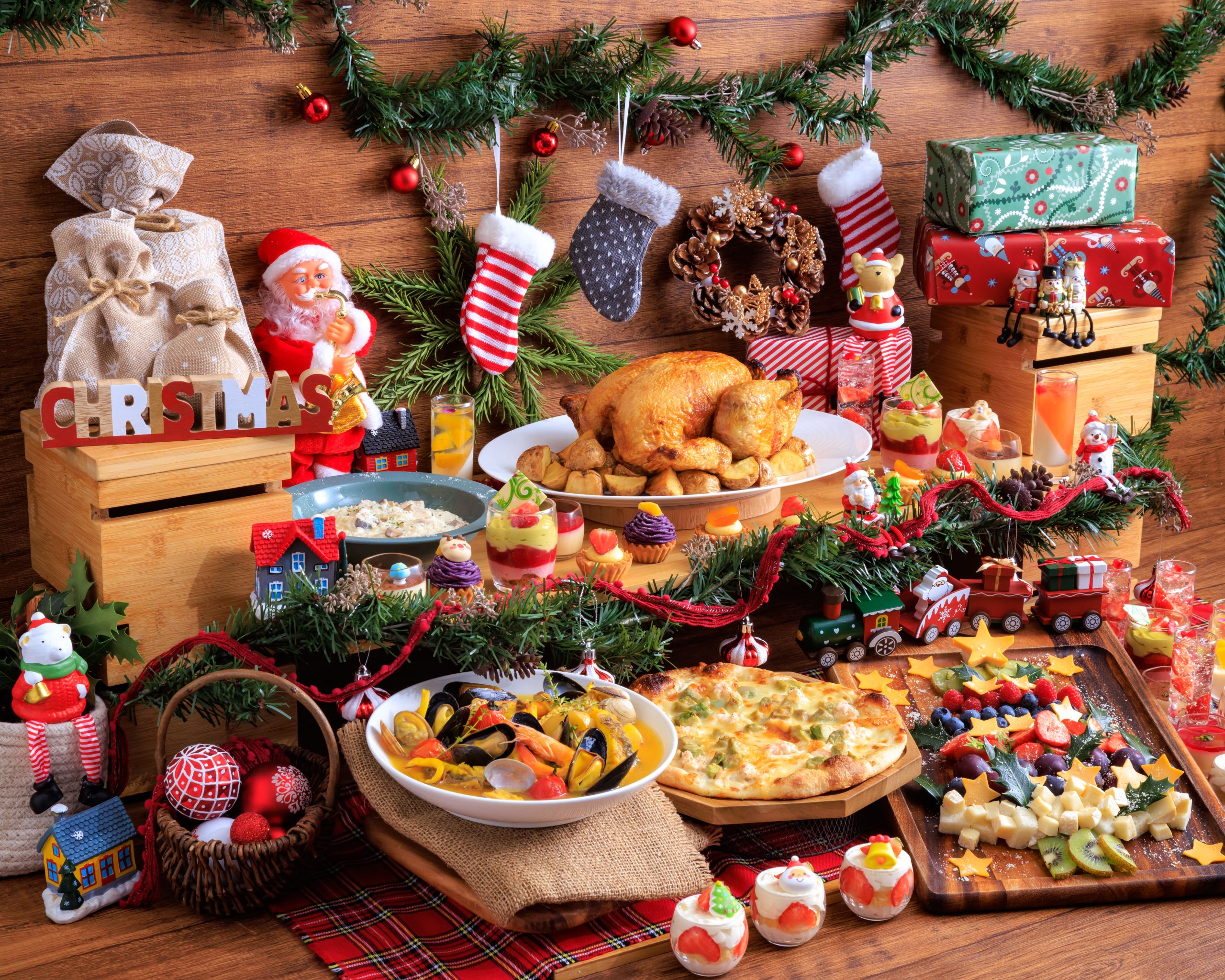 デザート ランチ ブッフェ クリスマス Ana Crowne Plaza Osaka